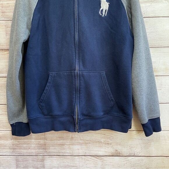 POLO RALPH LAUREN BIG PONY ZIP FRONT HOODIE - Picture 3 of 6